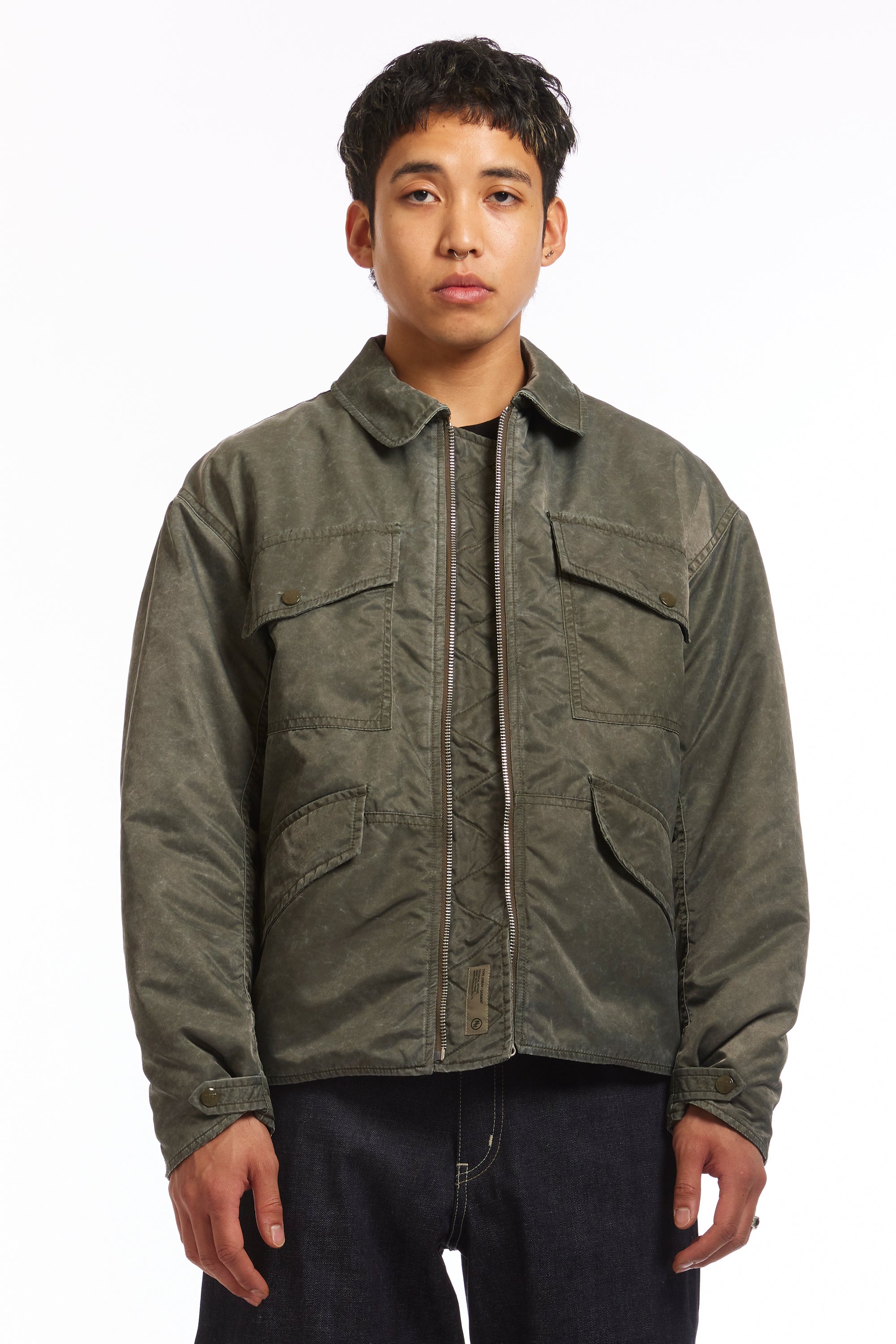 The CWU-7P JACKET MOD OLIVE DRAB available online with global shipping, and in PAM Stores Melbourne and Sydney.