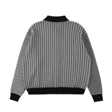 MULTI KNIT SHIRT JACKET BLACK