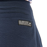 GESTURES SKORT - SEERSUCKER