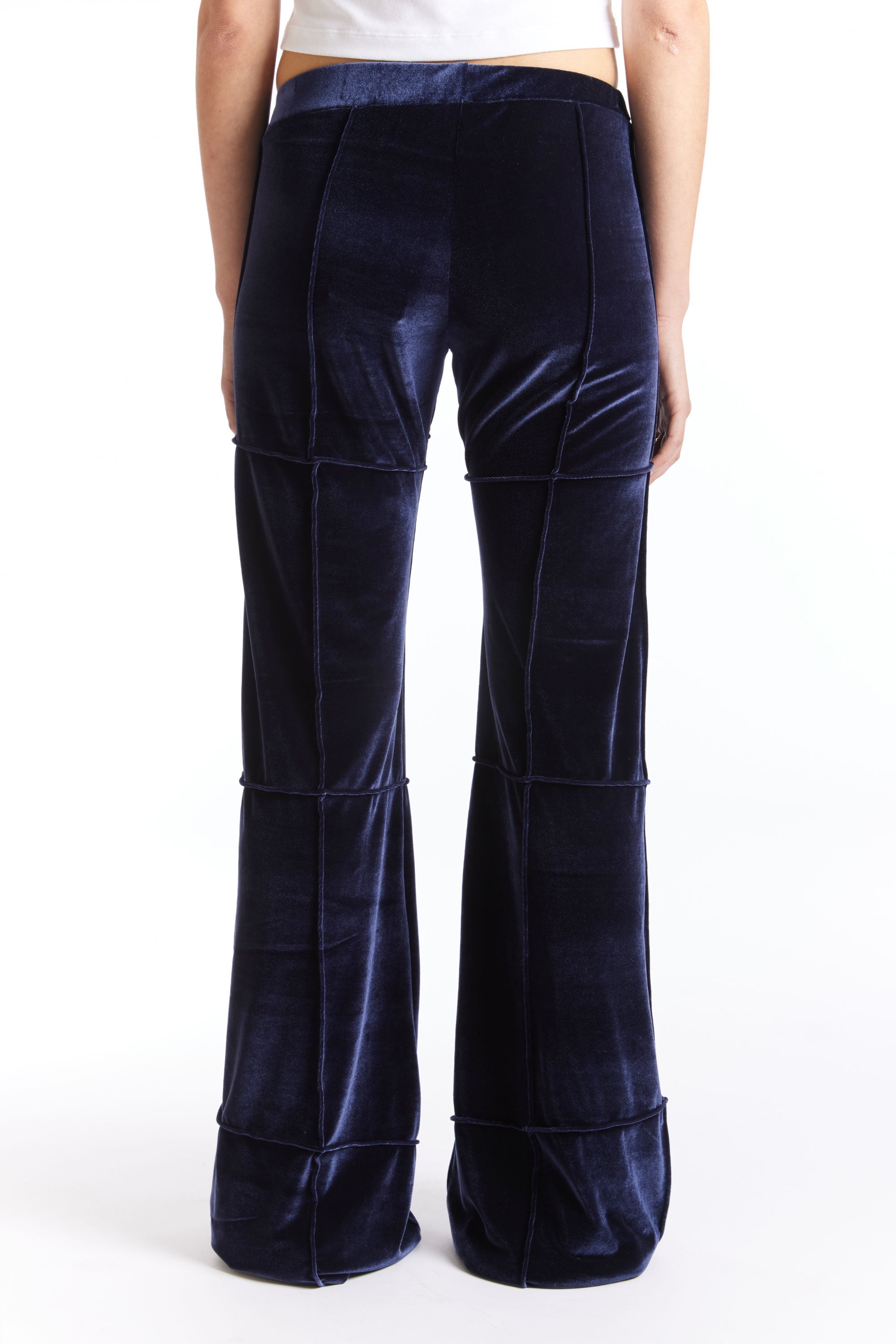 The SPIDER PANT FLARE NAVY available online with global shipping, and in PAM Stores Melbourne and Sydney.