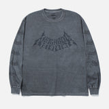 The NH LONG SLEEVE TEE LS-4 BLACK available online with global shipping, and in PAM Stores Melbourne and Sydney.