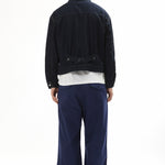 The WASHED LIGHT WEIGHT DENIM ZIP JACKET available online with global shipping, and in PAM Stores Melbourne and Sydney.