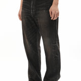 The WASHED DENIM DP BASIC PANTS BLACK available online with global shipping, and in PAM Stores Melbourne and Sydney.