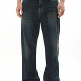 The WASHED DENIM DP BASIC PANTS INDIGO available online with global shipping, and in PAM Stores Melbourne and Sydney.