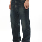 The WASHED DENIM DP BASIC PANTS INDIGO available online with global shipping, and in PAM Stores Melbourne and Sydney.