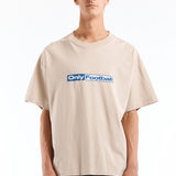 The Only Football T Shirt Ivory available online with global shipping, and in PAM Stores Melbourne and Sydney.