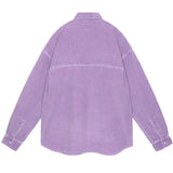 The OVERDYE CORD DESIGN BIG SHIRT available online with global shipping, and in PAM Stores Melbourne and Sydney.