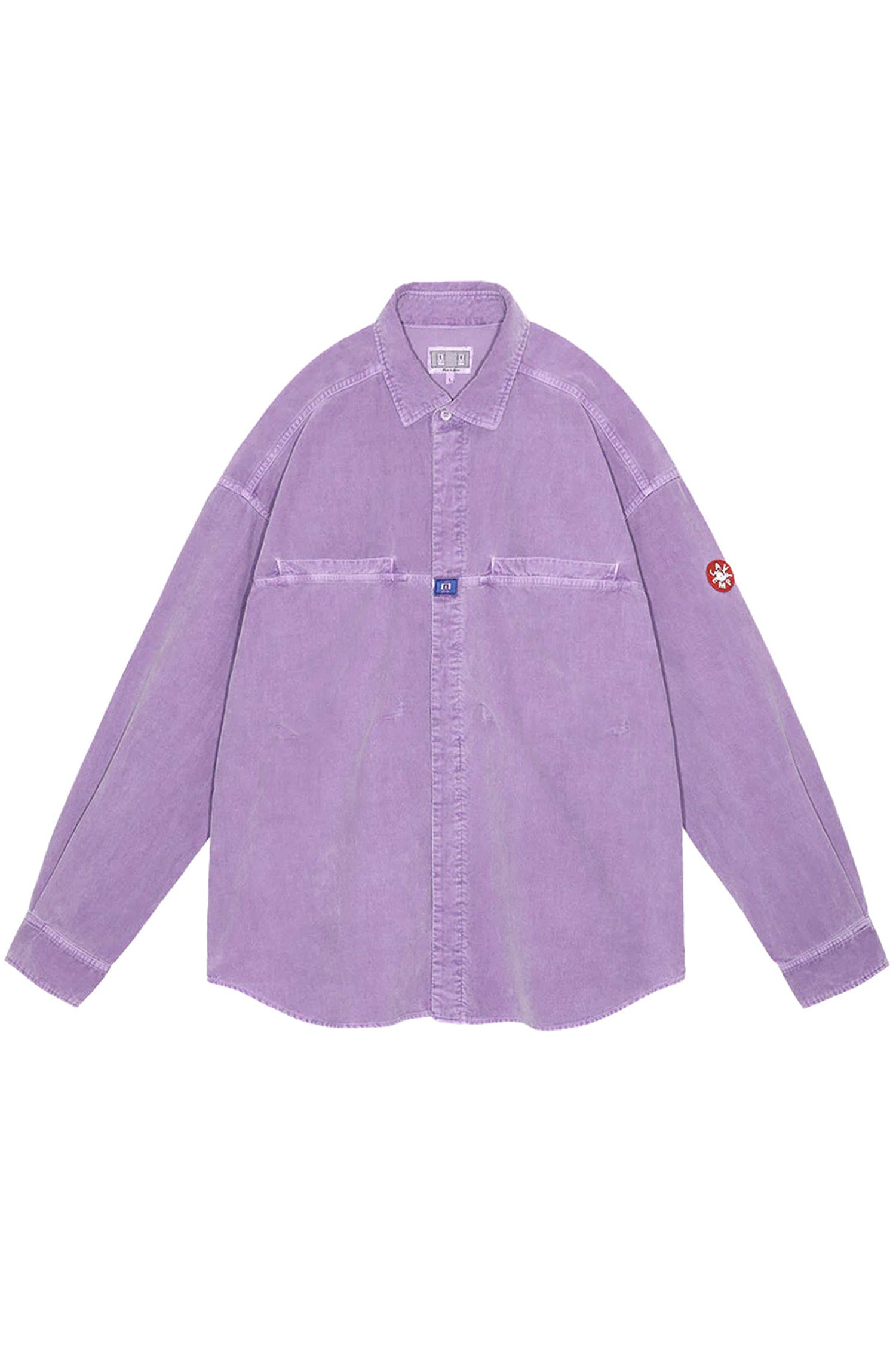 The OVERDYE CORD DESIGN BIG SHIRT available online with global shipping, and in PAM Stores Melbourne and Sydney.