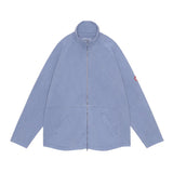 The OVERDYE COTTON JERSEY ZIP UP available online with global shipping, and in PAM Stores Melbourne and Sydney.