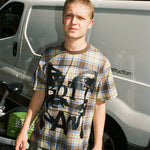 The PAM x BoTT CHECK SS TEE - CHECK AOP available online with global shipping, and in PAM Stores Melbourne and Sydney.