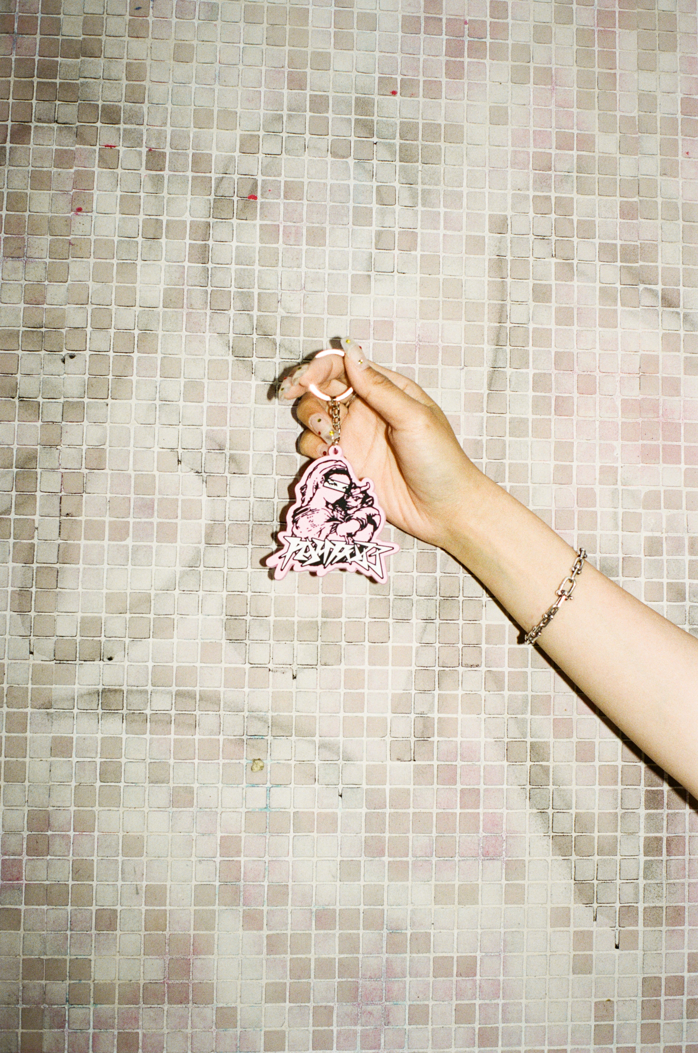 The PAM x BoTT KEYRING - PINK available online with global shipping, and in PAM Stores Melbourne and Sydney.