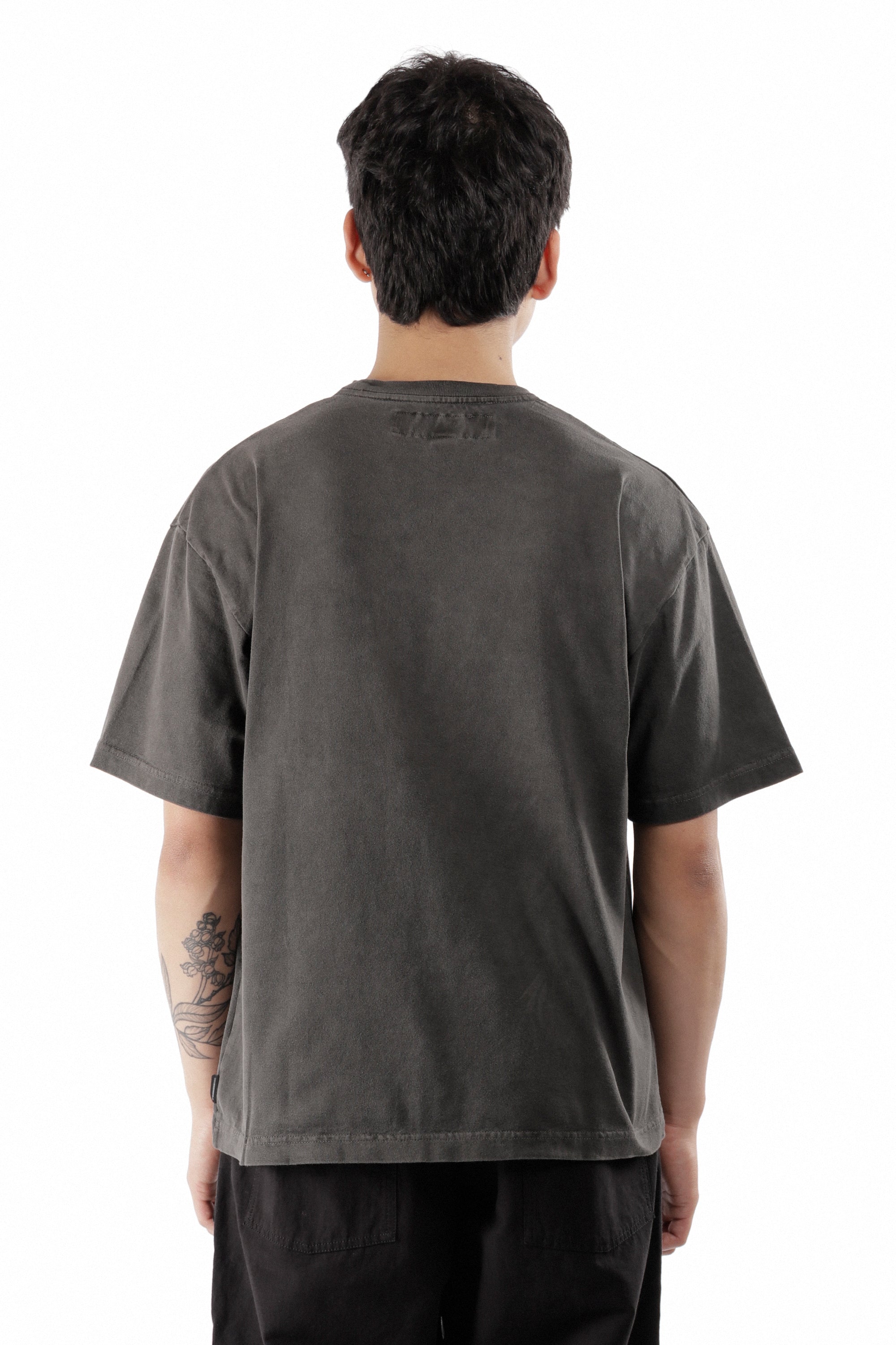 The PIGMENT DYED CREWNECK SS T-SHIRT BLACK available online with global shipping, and in PAM Stores Melbourne and Sydney.