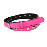 The HALF STUDS BELT PINK available online with global shipping, and in PAM Stores Melbourne and Sydney.