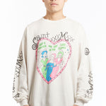 The ST MXXXXXX - PINK HEART LS TEE  available online with global shipping, and in PAM Stores Melbourne and Sydney.