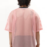 The Mesh Football Shirt Pink available online with global shipping, and in PAM Stores Melbourne and Sydney.