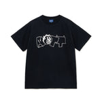 The Pissed Off Tee Black available online with global shipping, and in PAM Stores Melbourne and Sydney.