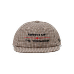 The Plaid 6-Panel Cap Natural available online with global shipping, and in PAM Stores Melbourne and Sydney.