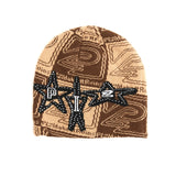 Star Beanie Brown