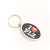 The I <3 PLZ Keyring available online with global shipping, and in PAM Stores Melbourne and Sydney.