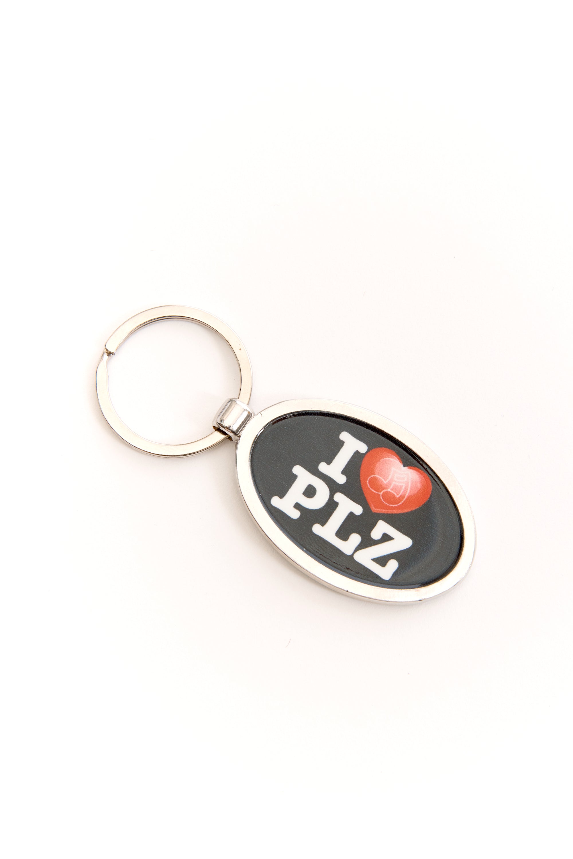 The I <3 PLZ Keyring available online with global shipping, and in PAM Stores Melbourne and Sydney.