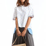 The POLKA DOTS POLO SHIRT available online with global shipping, and in PAM Stores Melbourne and Sydney.