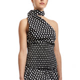 The POLKA DOT GWEN TOP available online with global shipping, and in PAM Stores Melbourne and Sydney.