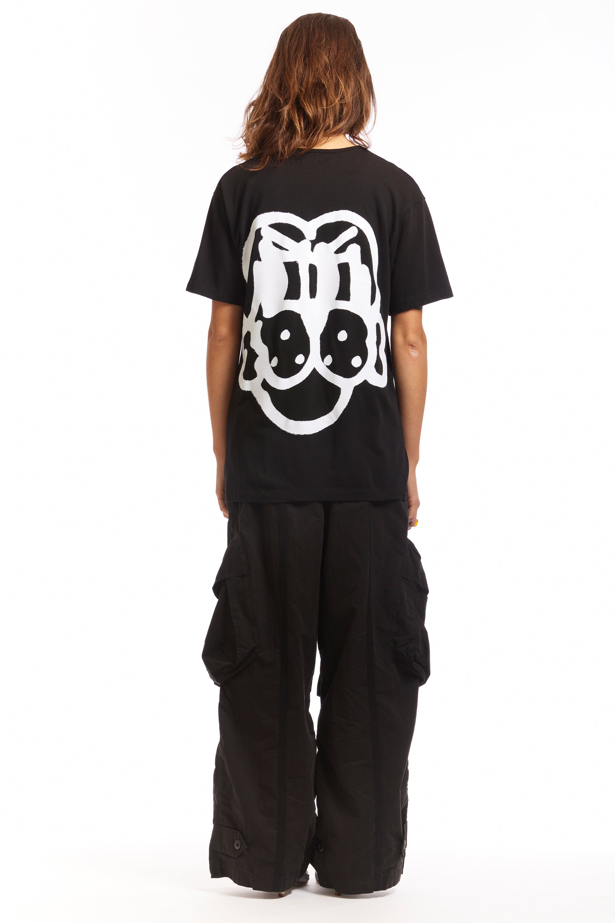 The STATIC FINESSE PUP TEE available online with global shipping, and in PAM Stores Melbourne and Sydney.