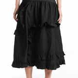 The Pathways Maxi Skirt Black (Exclusive) available online with global shipping, and in PAM Stores Melbourne and Sydney.