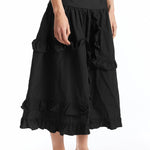 The Pathways Maxi Skirt Black (Exclusive) available online with global shipping, and in PAM Stores Melbourne and Sydney.