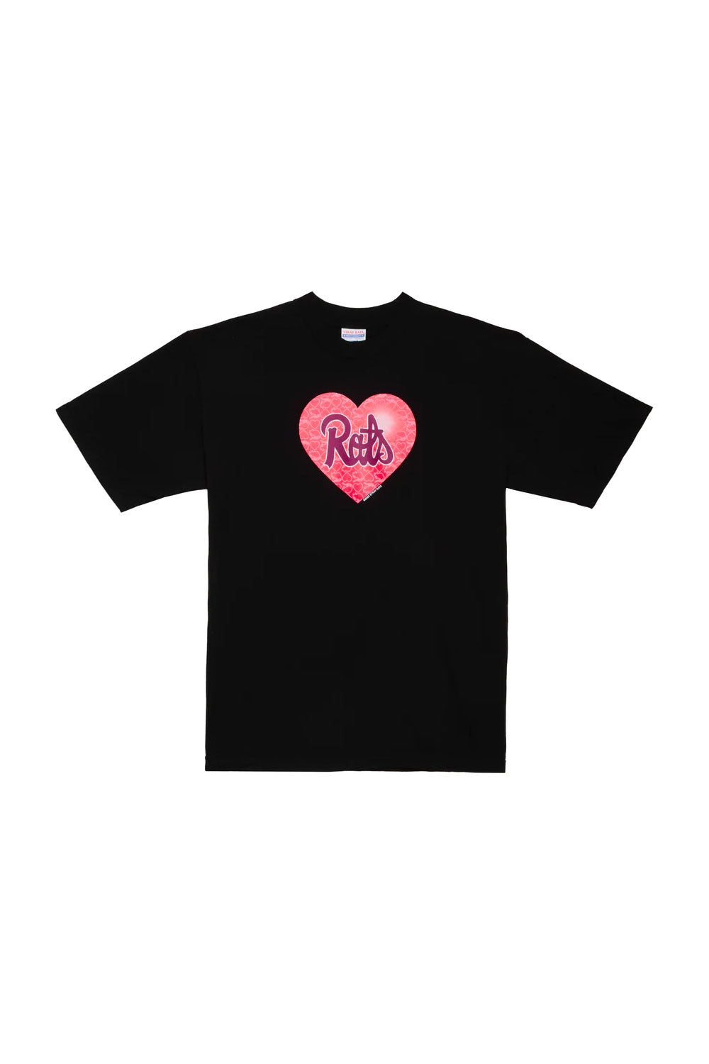 The STRAY RATS - RAT HEART TEE BLACK available online with global shipping, and in PAM Stores Melbourne and Sydney.