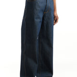 The ECKHAUS LATTA - WIDE LEG JEAN RAW  available online with global shipping, and in PAM Stores Melbourne and Sydney.