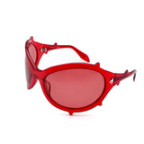The THE BUG SPIKE SUNGLASSES RED available online with global shipping, and in PAM Stores Melbourne and Sydney.