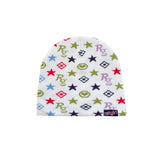 The Monogram Beanie White - Ratgirl available online with global shipping, and in PAM Stores Melbourne and Sydney.