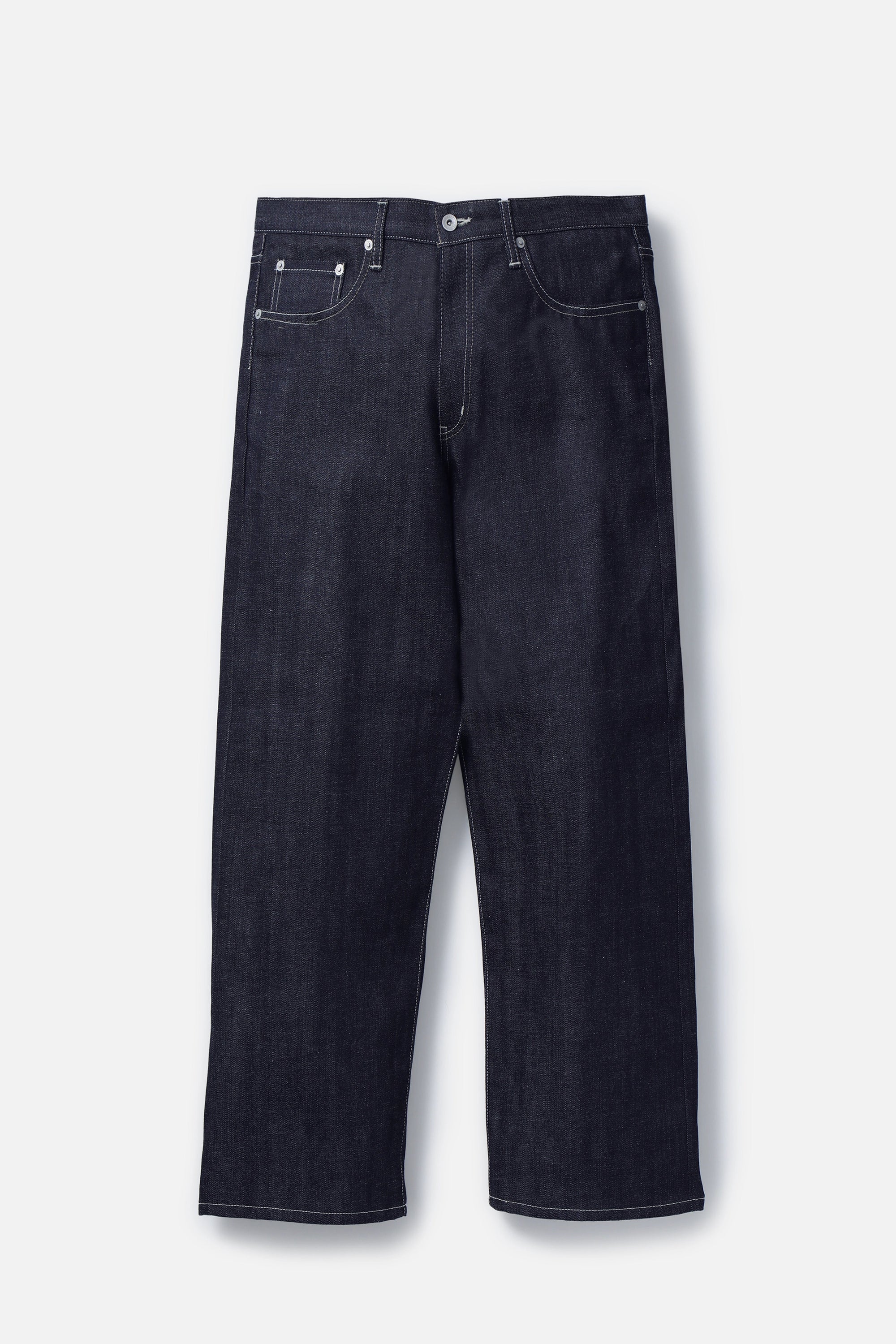 The RIGID DENIM DP / WIDE PANTS INDIGO available online with global shipping, and in PAM Stores Melbourne and Sydney.