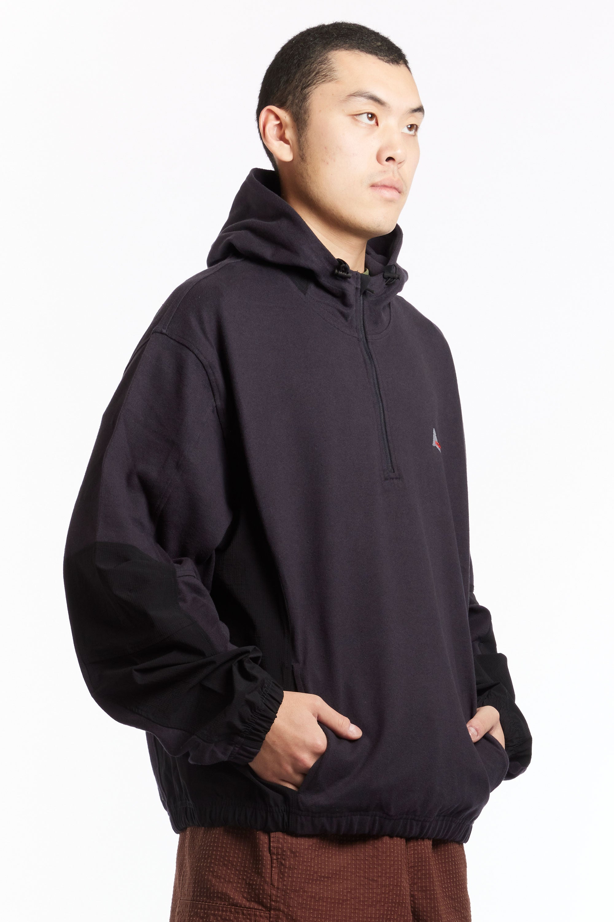 The ROA - PANELED HOODIE  available online with global shipping, and in PAM Stores Melbourne and Sydney.