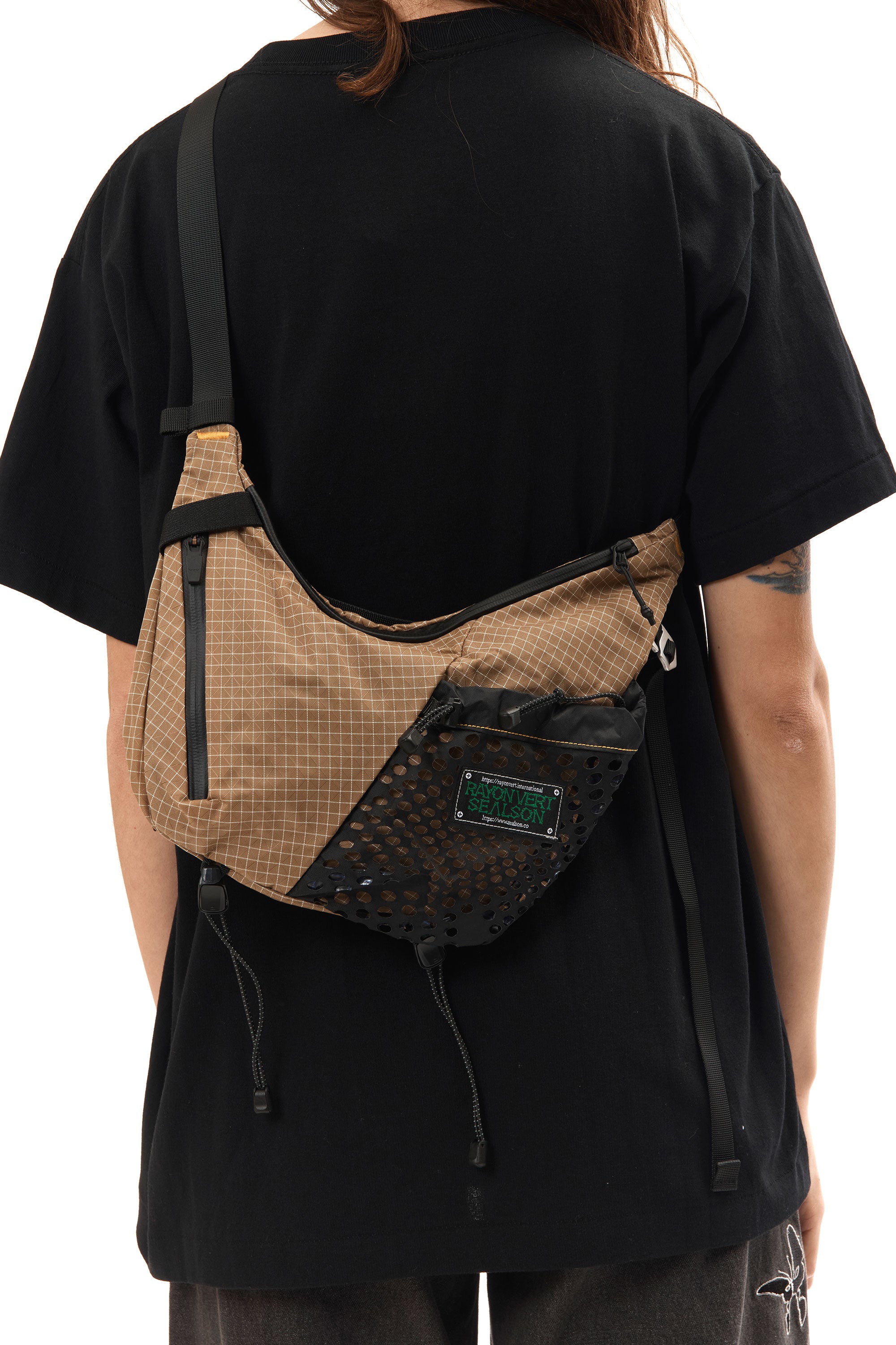 The SEALSON XBODY BAG KHAKI available online with global shipping, and in PAM Stores Melbourne and Sydney.