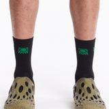RAYON VERT - GOLGOTHA BLACK PROBLEM SOCKS