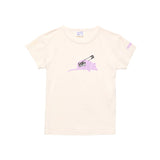 The Safety Pin Baby Rib Tee Cream - Ratgirl available online with global shipping, and in PAM Stores Melbourne and Sydney.