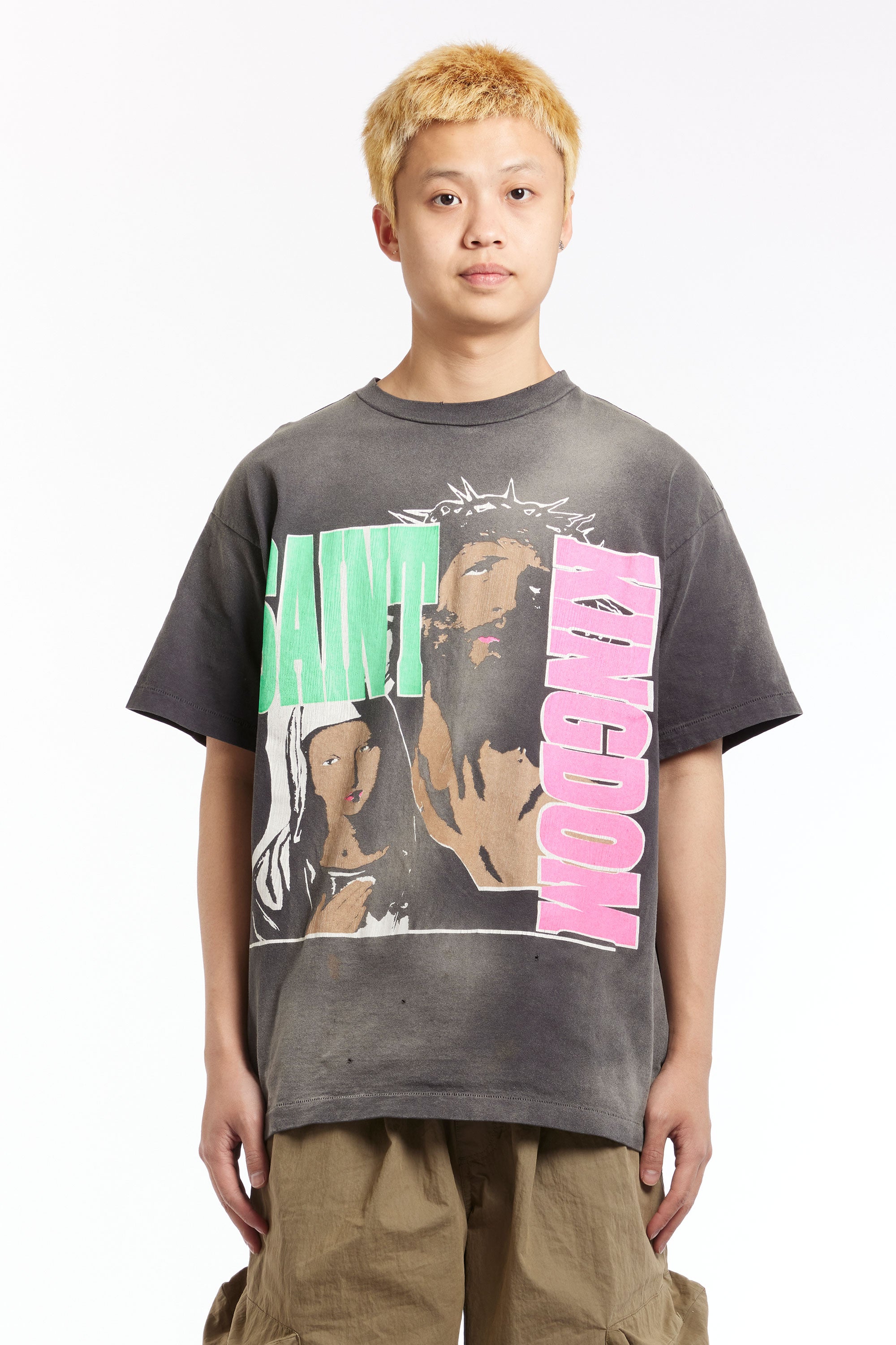 The LASTMAN SAINT KINGDOM SS TEE available online with global shipping, and in PAM Stores Melbourne and Sydney.