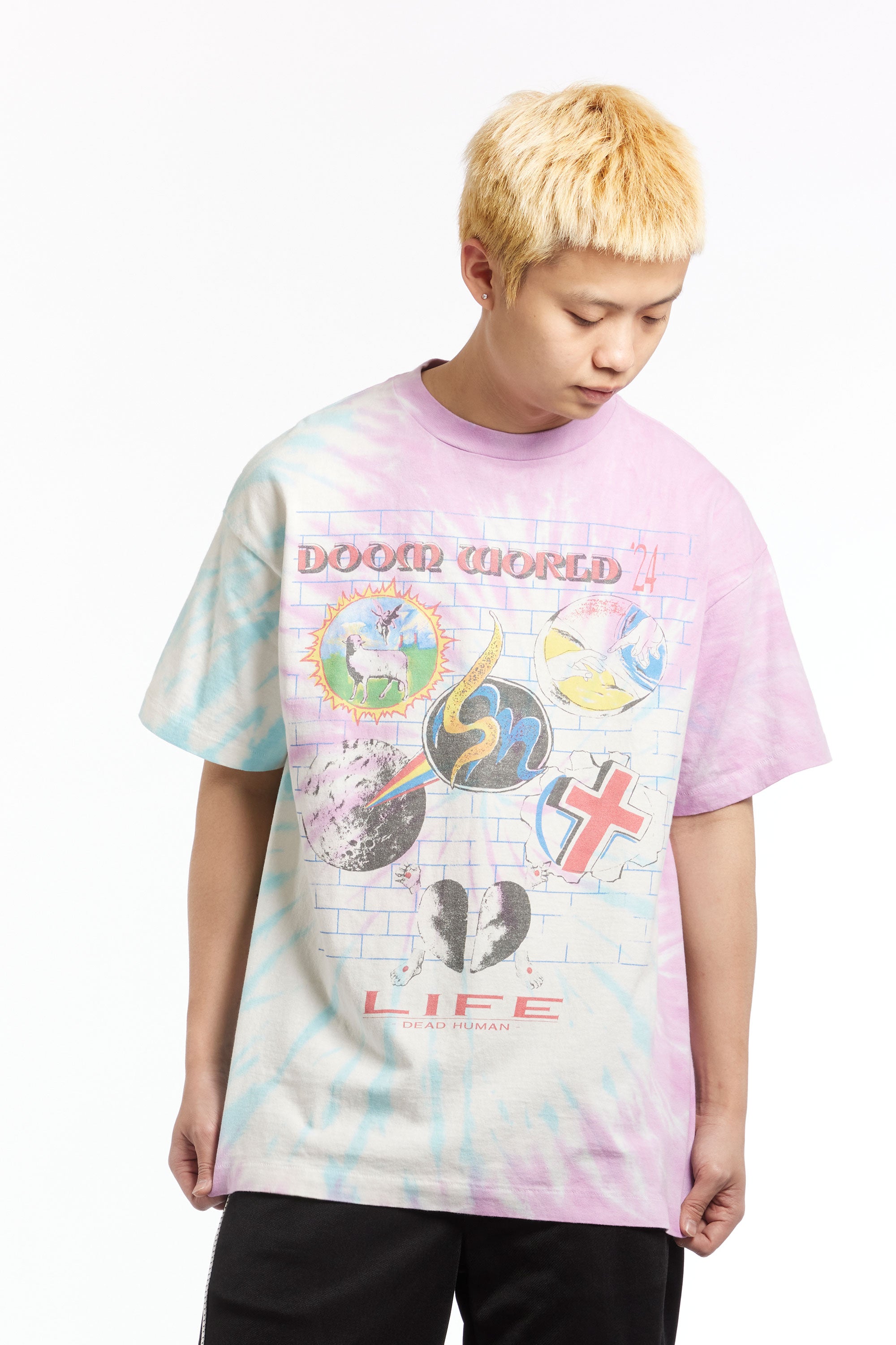 The LASTMAN DOOM WORLD SS TEE available online with global shipping, and in PAM Stores Melbourne and Sydney.