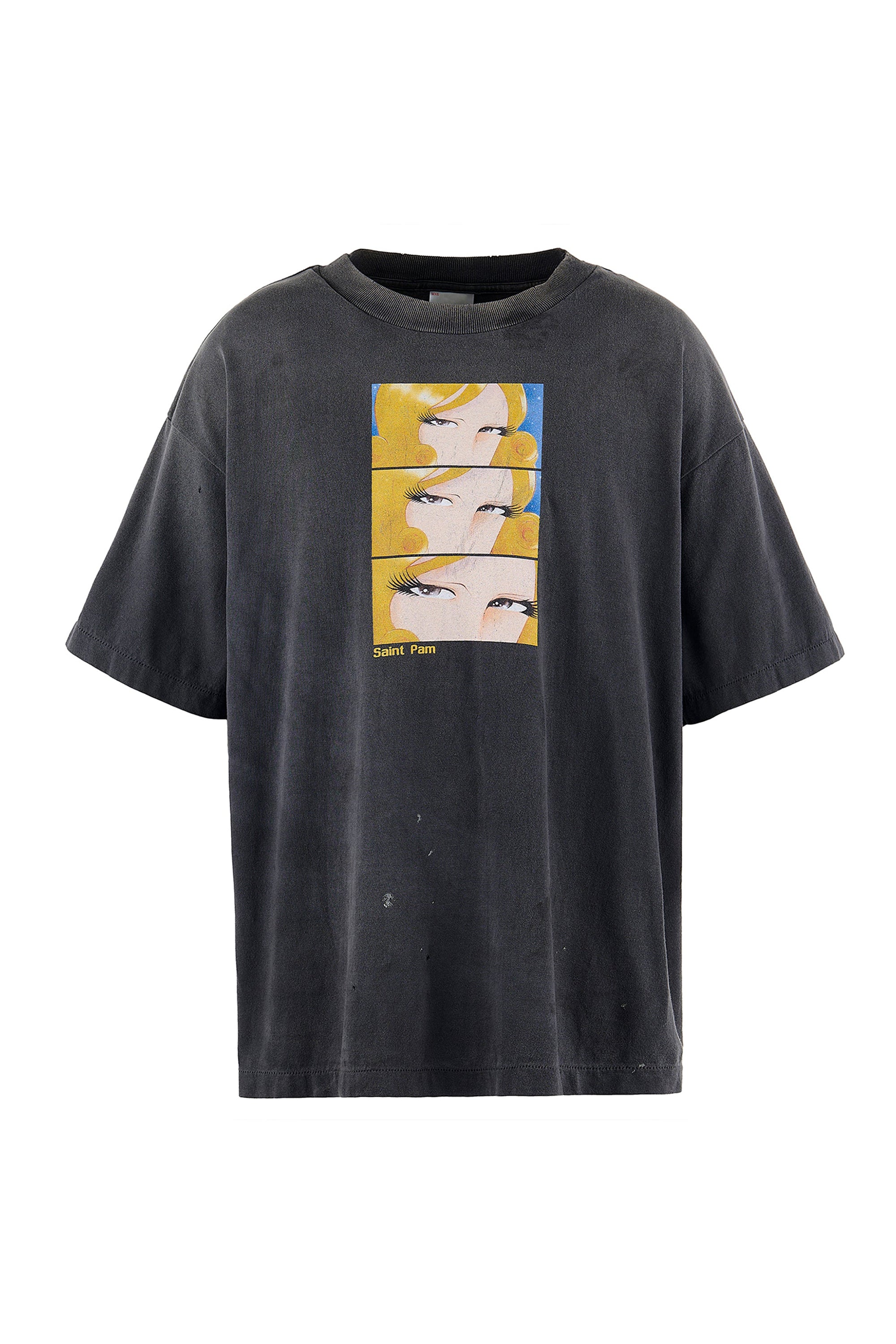 The SAINT Mxxxxxx x P.A.M TEE - SAINT/PAM - BLACK available online with global shipping, and in PAM Stores Melbourne and Sydney.
