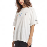 The RAINBOW SAINT SS TEE WHITE available online with global shipping, and in PAM Stores Melbourne and Sydney.