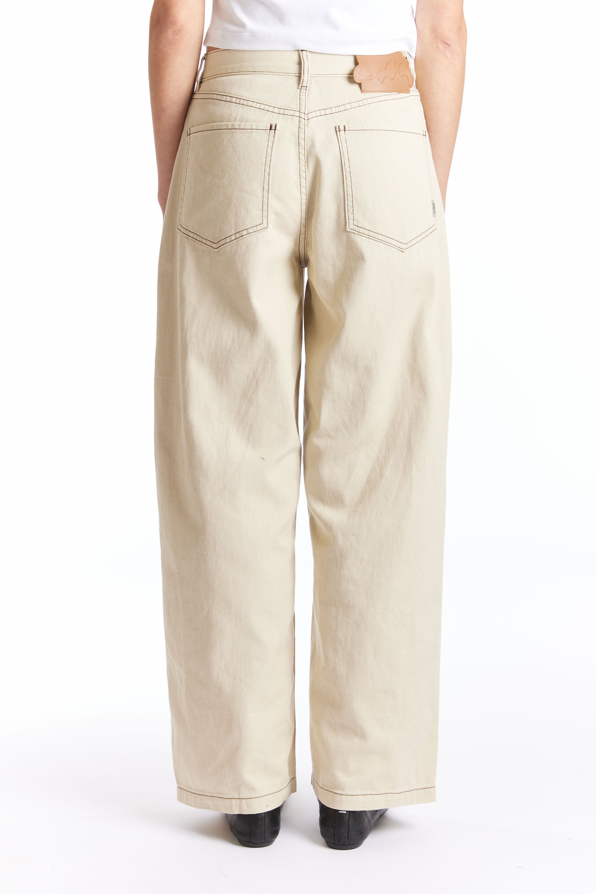 The ALTO JEANS SAND available online with global shipping, and in PAM Stores Melbourne and Sydney.