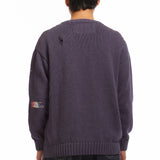The SAVAGE CREWNECK KNITTED SWEATER NAVY available online with global shipping, and in PAM Stores Melbourne and Sydney.