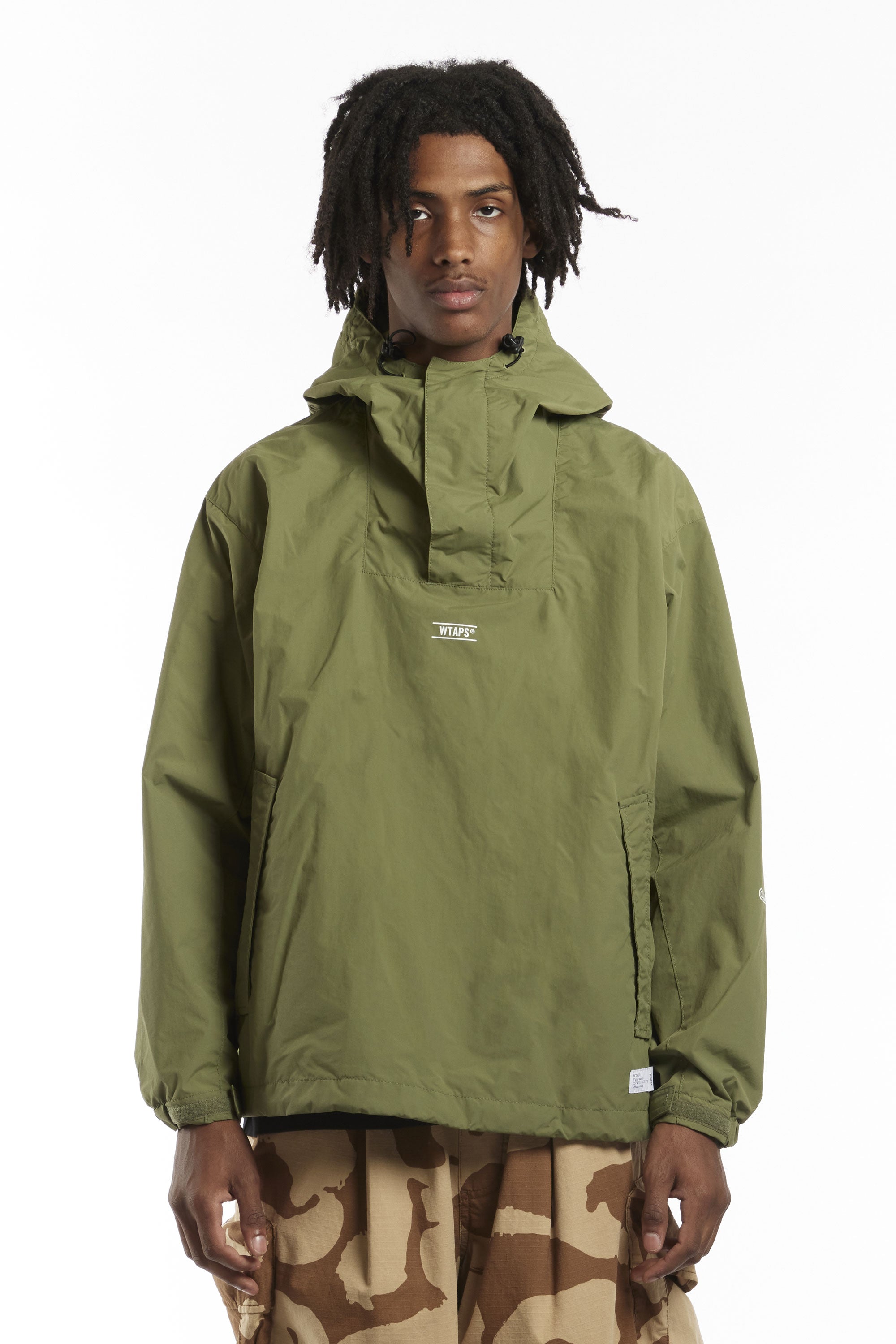 The WTAPS - SBS BRACKETS JACKET OLIVE DRAB available online with global shipping, and in PAM Stores Melbourne and Sydney.