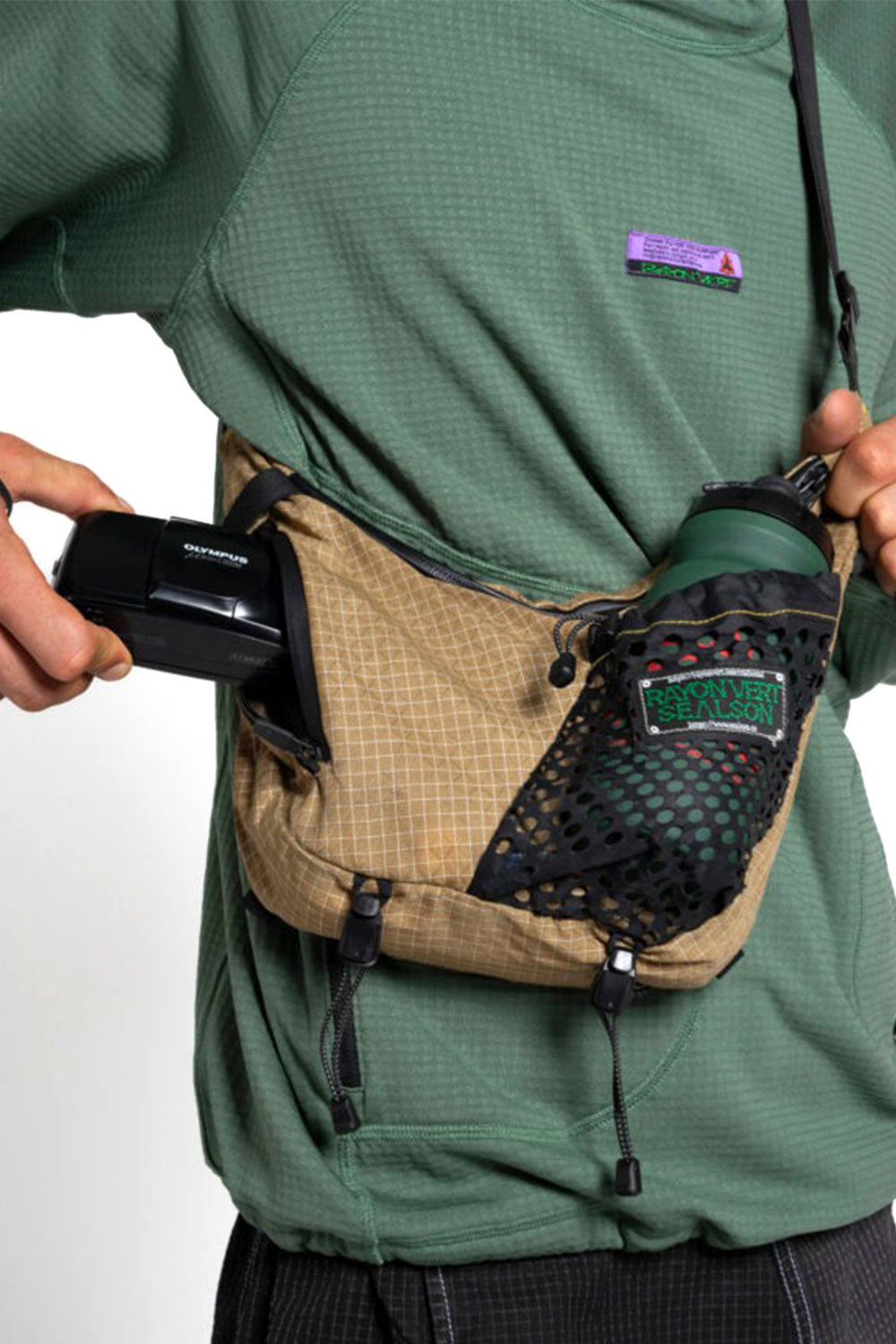 The SEALSON XBODY BAG KHAKI available online with global shipping, and in PAM Stores Melbourne and Sydney.
