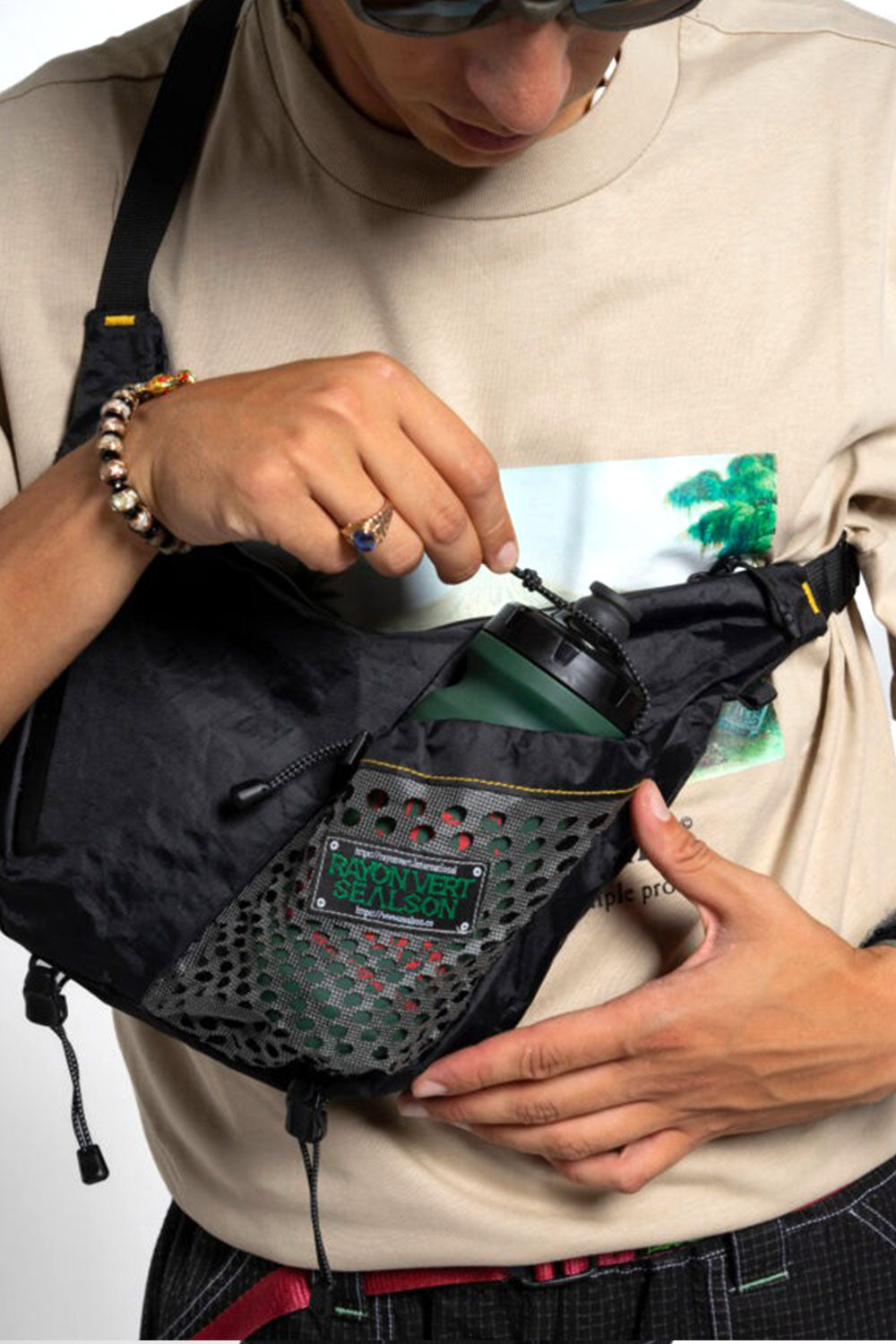 The SEALSON XBODY BAG BLACK available online with global shipping, and in PAM Stores Melbourne and Sydney.