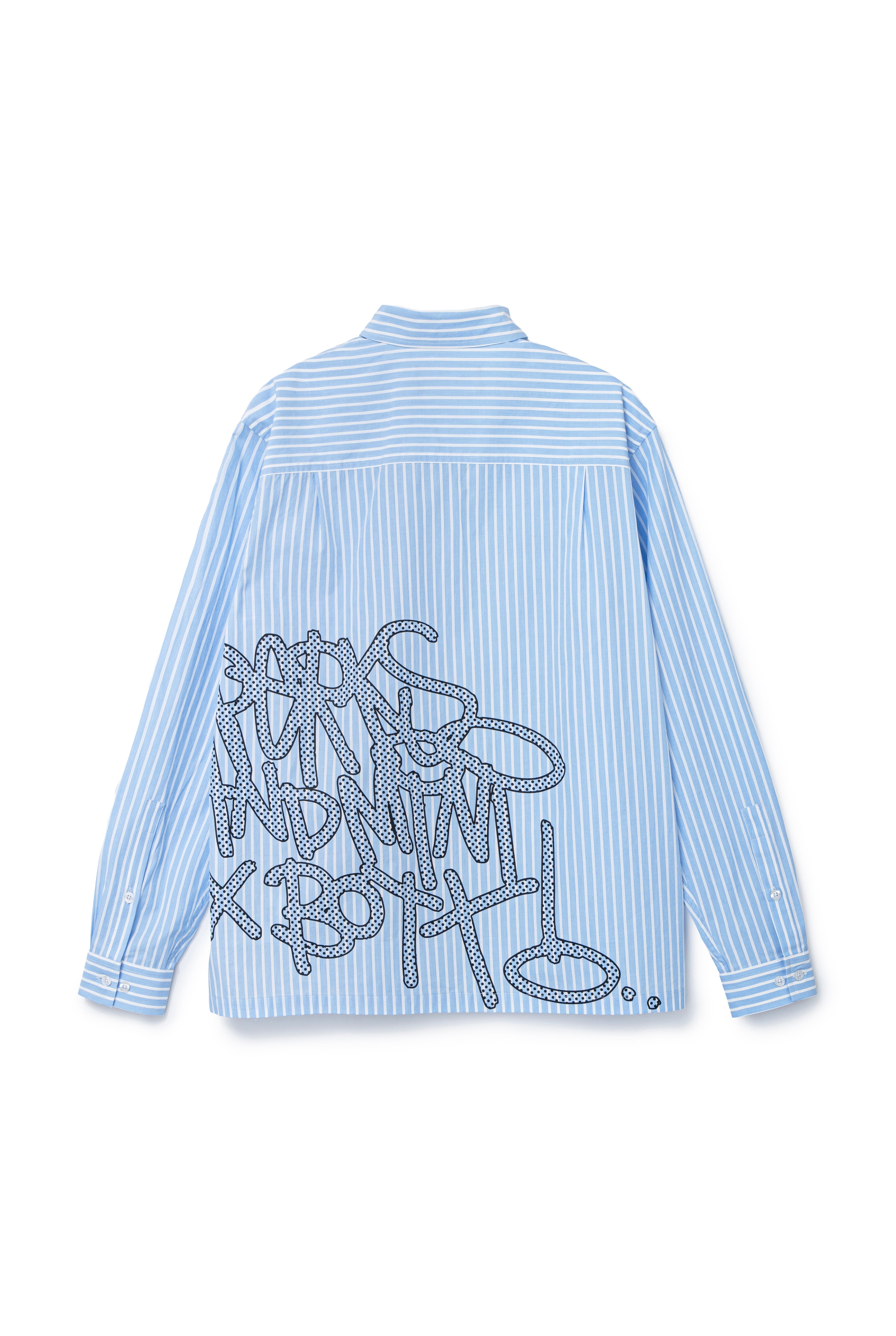 The PAM x BoTT STRIPE LS SHIRT - BLUE STRIPE available online with global shipping, and in PAM Stores Melbourne and Sydney.