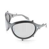 The THE BUG SPIKE SUNGLASSES SILVER available online with global shipping, and in PAM Stores Melbourne and Sydney.