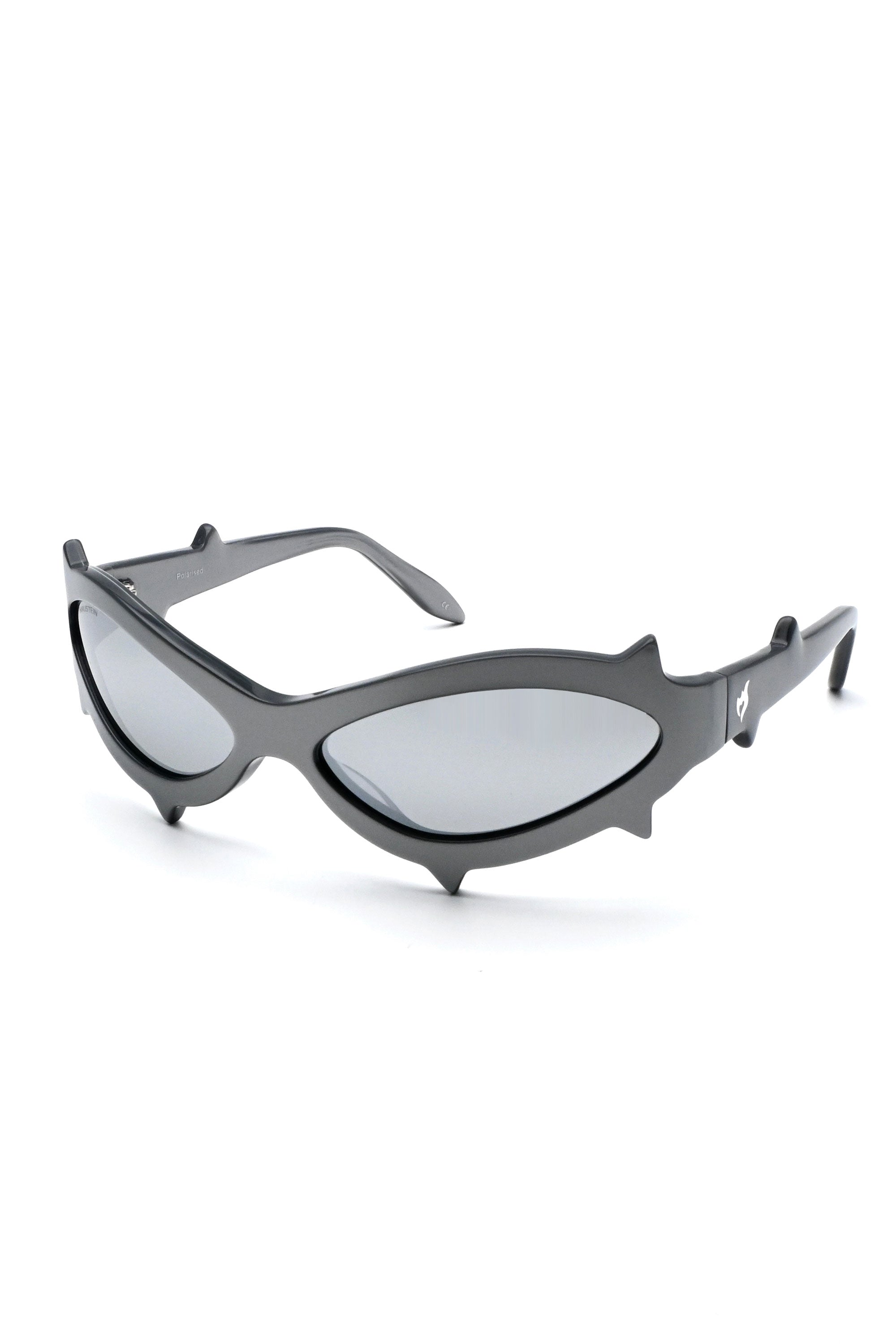 The THE SPIKE SUNGLASSES SILVER available online with global shipping, and in PAM Stores Melbourne and Sydney.
